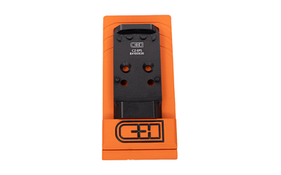 C&H Precision CZ-EPS V4 Optic Mount Plate, 6061 Aluminum, Black Anodized - View 2