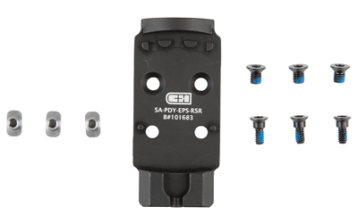 C&H Precision AOS-EPS-RSR V4 Optic Mount Plate, Black, Springfield Prodigy - View 2