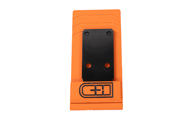 C&H Precision SWMP-57-EQ-HOLOK Optic Mount Plate, Black, CNC Machined Steel - View 3