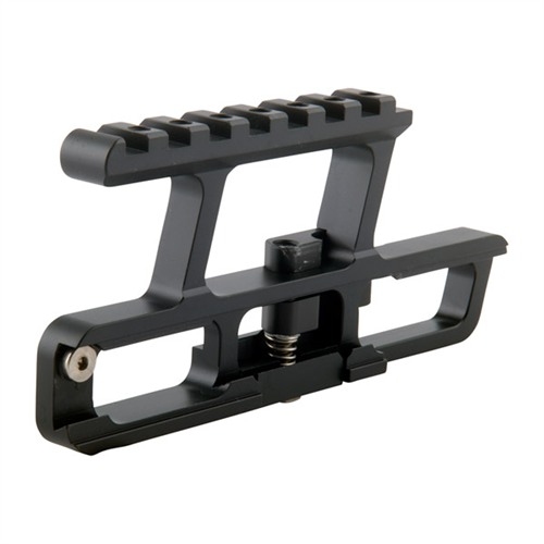 RS Regulate AK-302M Rear-Biased Lower Rail, Titanium Lock, 8oz, Black - View 2