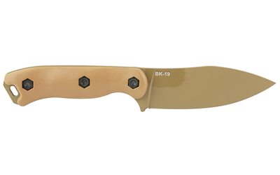 KA-BAR BK19 Becker Nessmuk 4.31" Knife Tan Molle Sheath USA Made - View 3