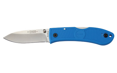 KA-BAR 4062BL Dozier Folding Knife, 3" AUS 8A Blade, Blue Zytel Grip - View 2