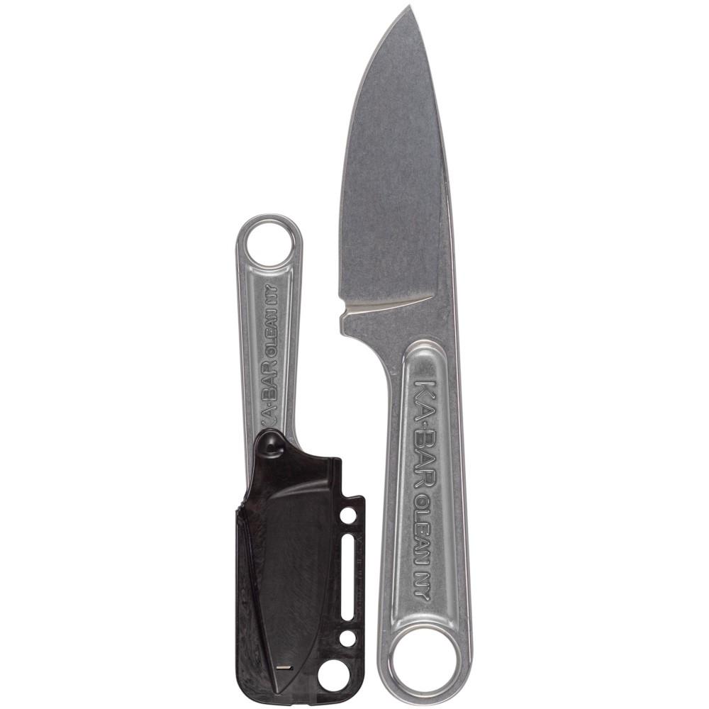 KA-BAR 1119 Forged Wrench Knife 3" 425 High Carbon SS with Sheath - View 2