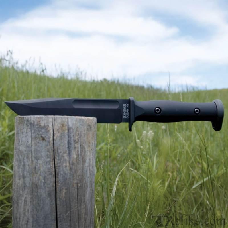 KA-BAR SLABBY 6.89" BLADE FULL TANG WITH CELCON SHEATH - View 2