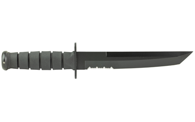 KA-BAR 1245CP Tanto Fixed Blade Knife, 8" 1095 Cro-Van, Black Handle - View 3