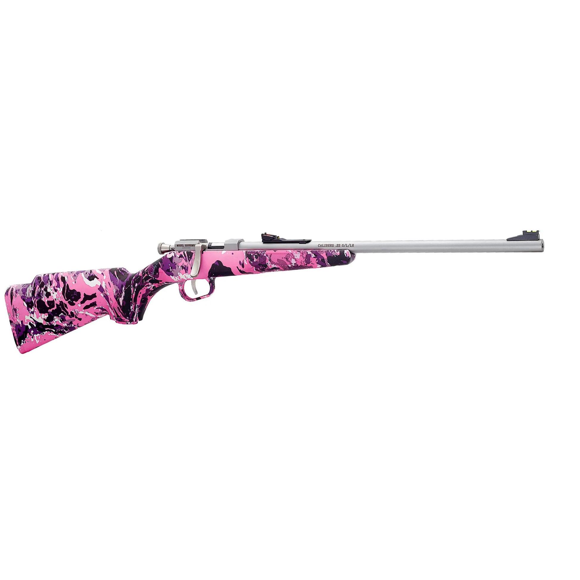 Henry Mini Bolt Compact G2 Rilfe .22 S/L/LR Single Round Capacity 16.25 Barrel Muddy Girl Camo Stock - View 2