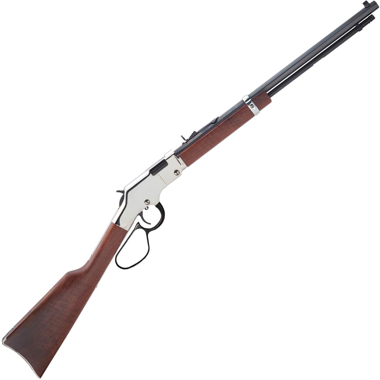 Henry Golden Boy Silver 22 LR/22 Short 20in 16rd/21rd RH Rifle w/Large Loop - View 2