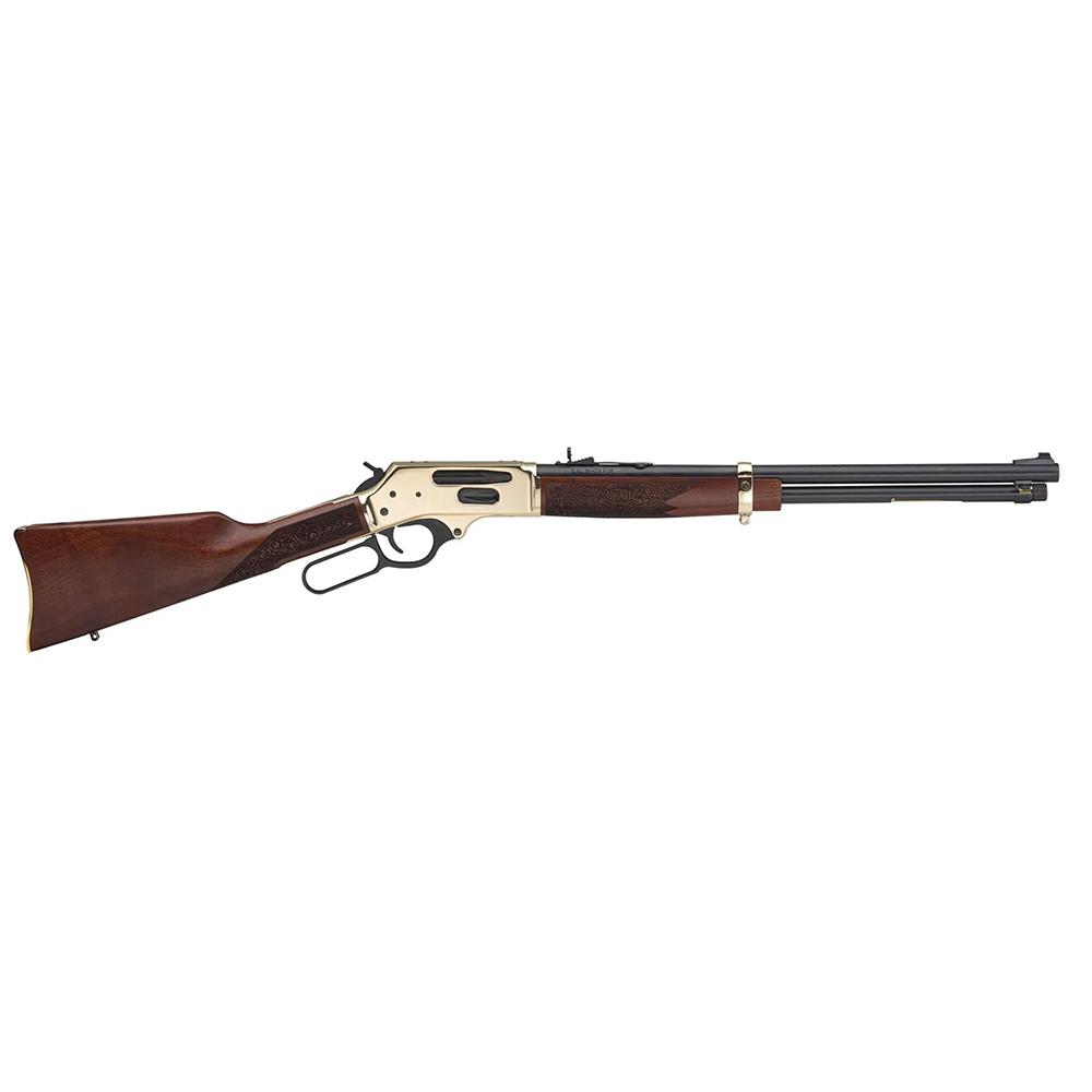 Henry H024-3030 Lever Action .30-30 20 in Blued Steel 5 Rounds Brass - View 2