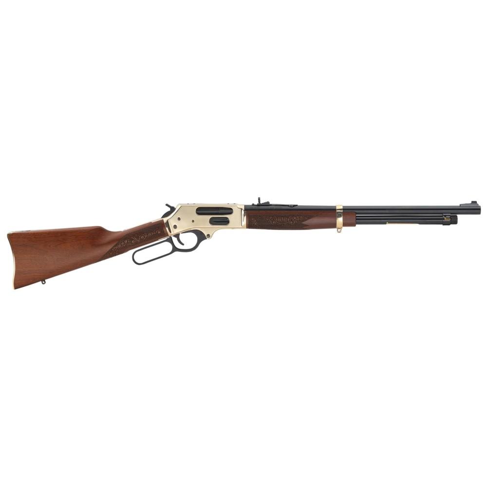 Henry H024-410 Lever Action Shotgun .410 Bore 19.8 in Blued Steel Barrel - View 2
