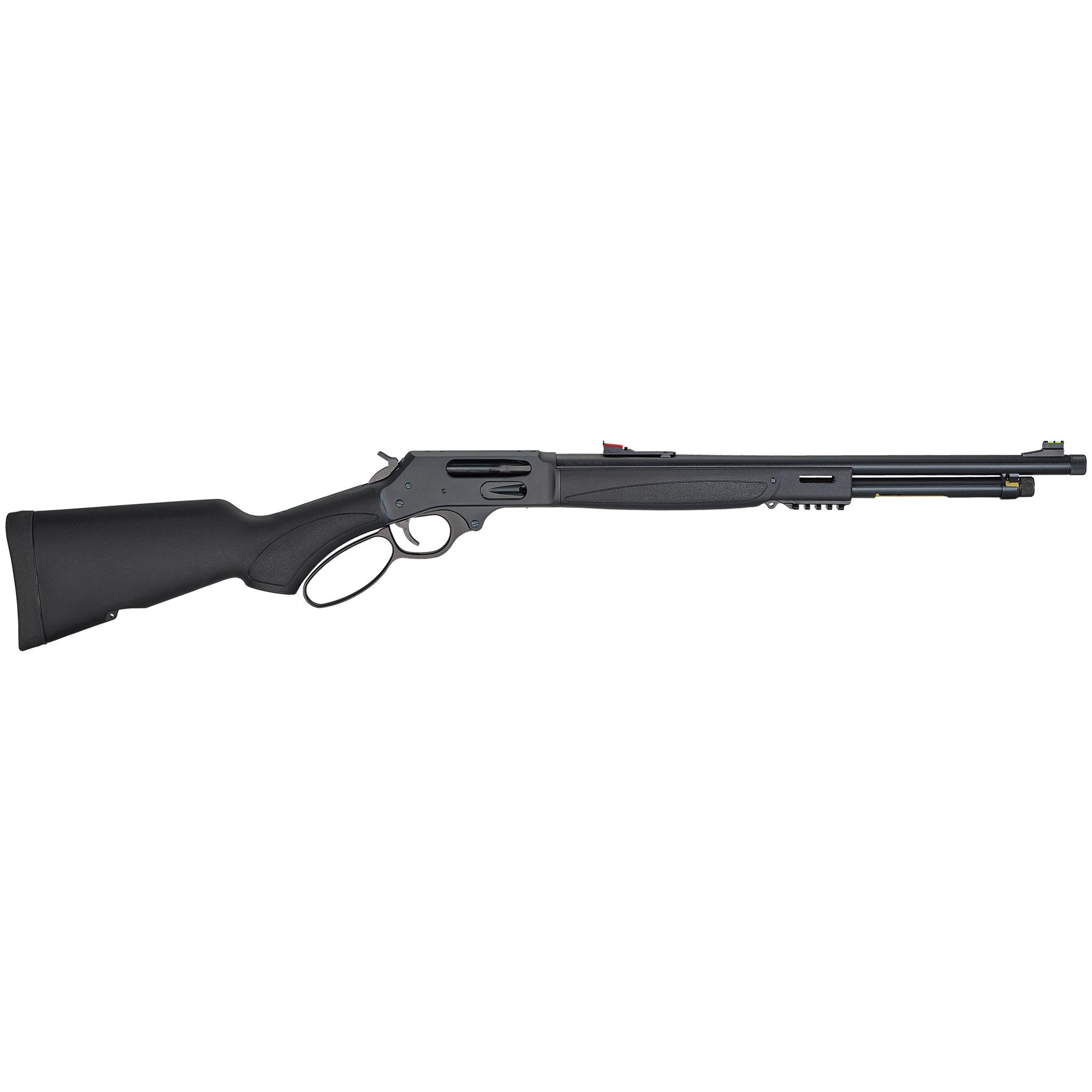 Henry H010X Lever Action .45-70 19.8 in Blued Steel 4 Rounds Synthetic - View 2