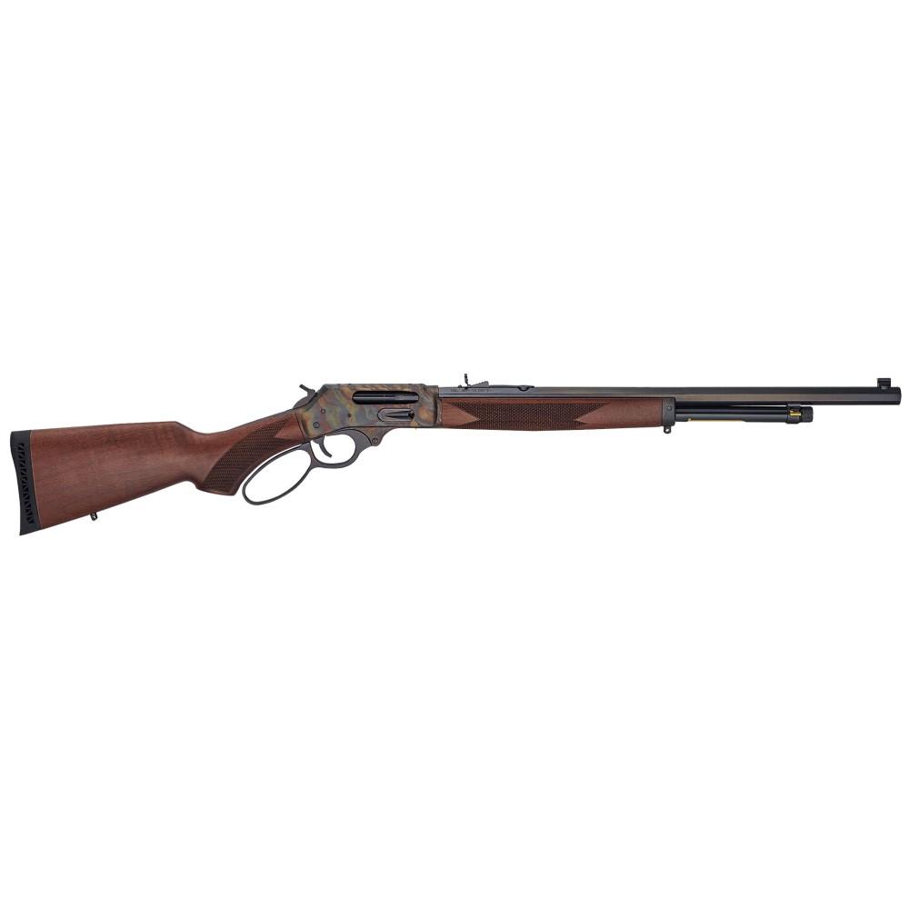 Color Case Hardened Lever Action Side Gate Henry H010Gcc 45-70 Gov 4 1 22in - View 2