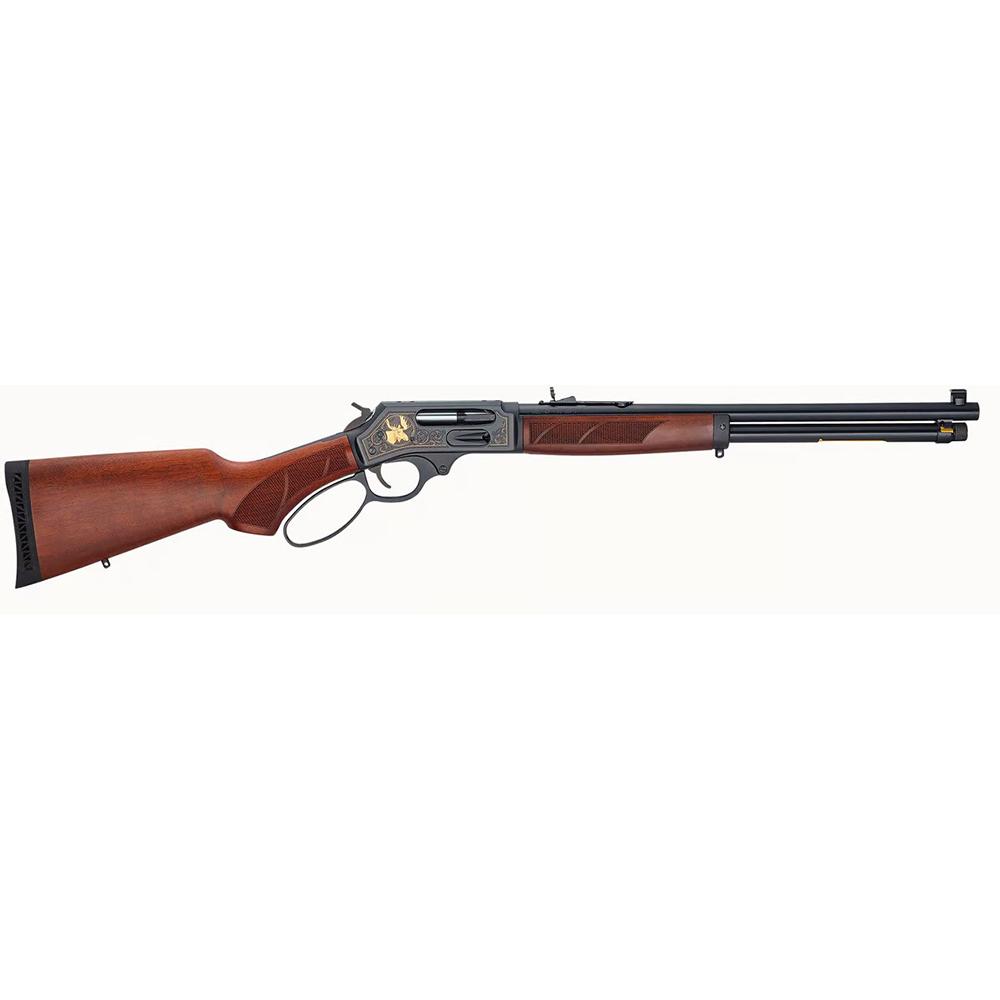 Steel Wildfire Edition Side Gate Henry H010Gwl Wildlife 45-70 Gov Caliber 1 - View 2