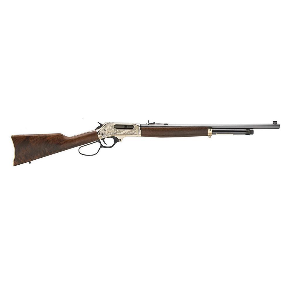 Henry Brass Wildlife Edition 45-70 Government Lever Action Rifle (H010BGWL) - View 2