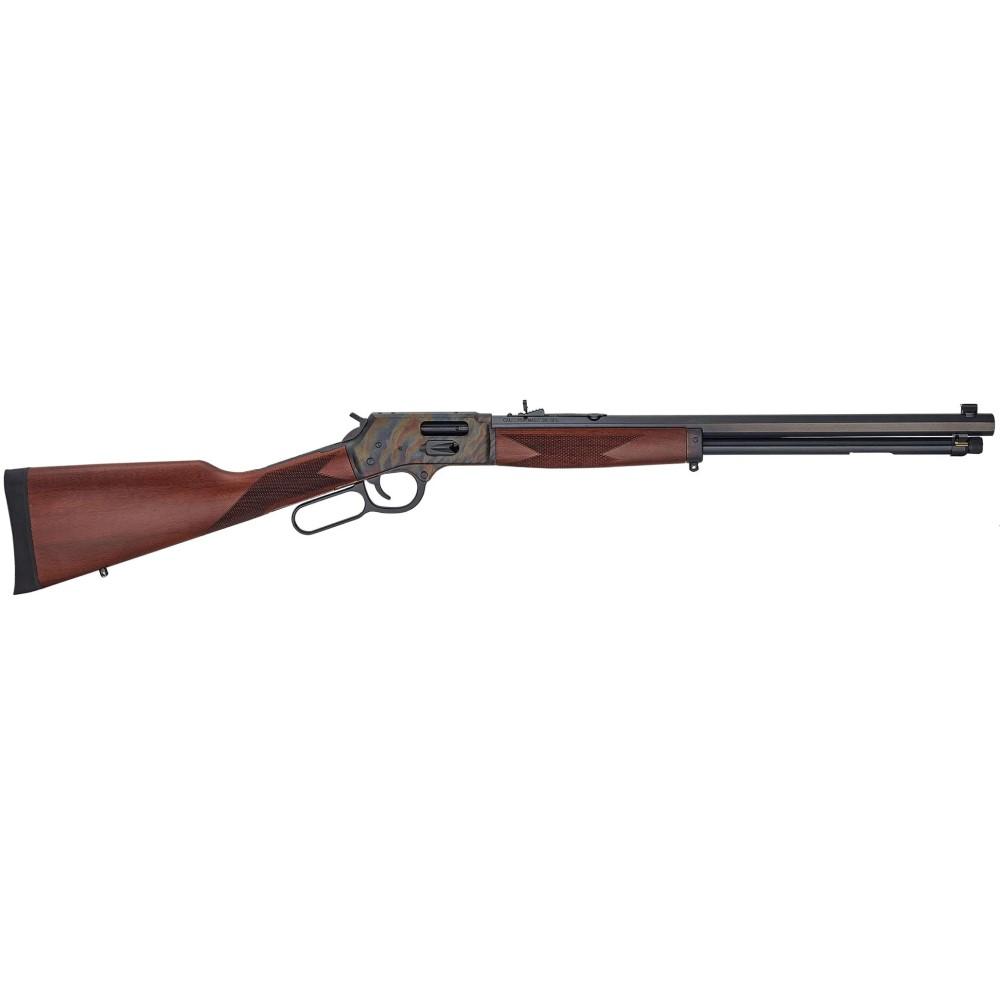 Henry H012GCC Big Boy Side Gate 44 Mag 10+1 20" Blued Octagon Barrel Color Case Hardened Steel American Walnut Right Hand - View 2