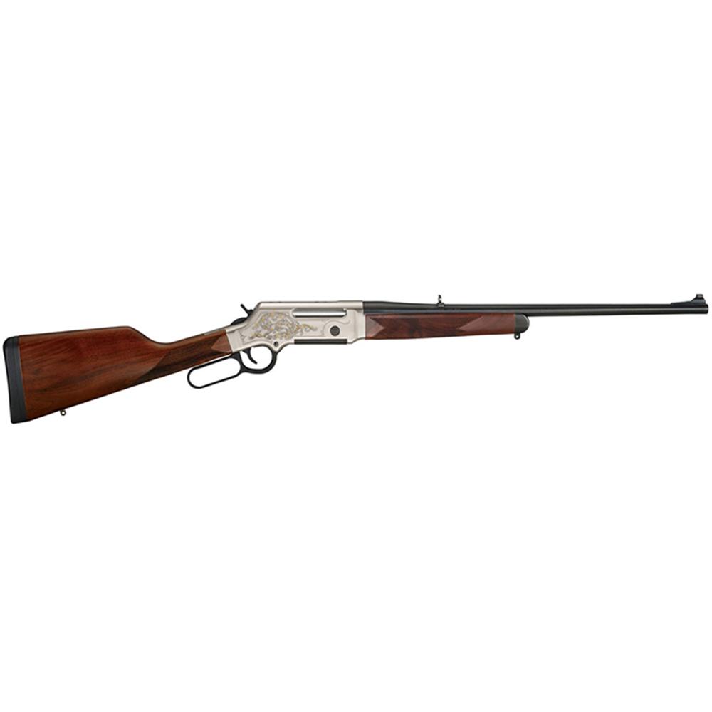 Henry Long Ranger DLX Lever Action .308 Win 20 in Engraved Nickel Plated - View 2