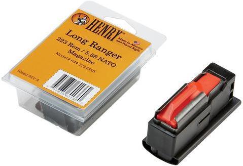 Henry Repeating Arms Long Ranger .223 5rd Magazine - Black Steel, 1.40 X 2.75 X 3.90 in - View 2