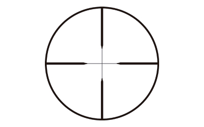 BSA PS27X28 Edge Matte Black 2-7x28mm Pistol Scope 30/30 Reticle - View 5