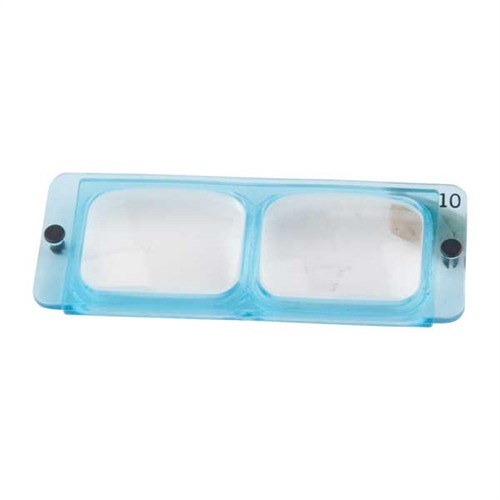 OptiVISOR LP 10 Extra Lens Plate No. 10 2.5x Magnification - View 2