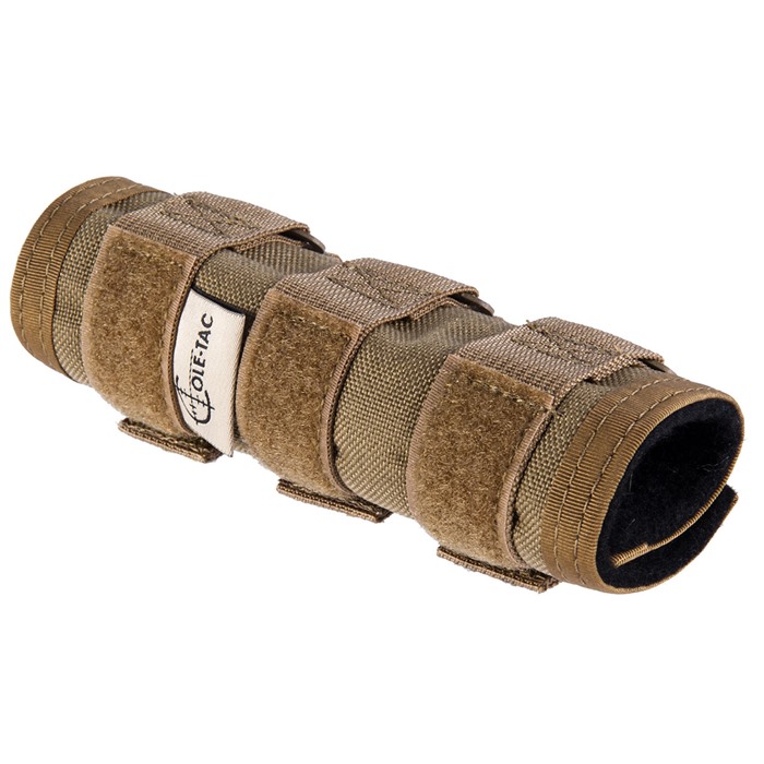 Cole-TAC MP102 Metal Python Suppressor Cover, Coyote, 6" Cordura Nylon - View 2