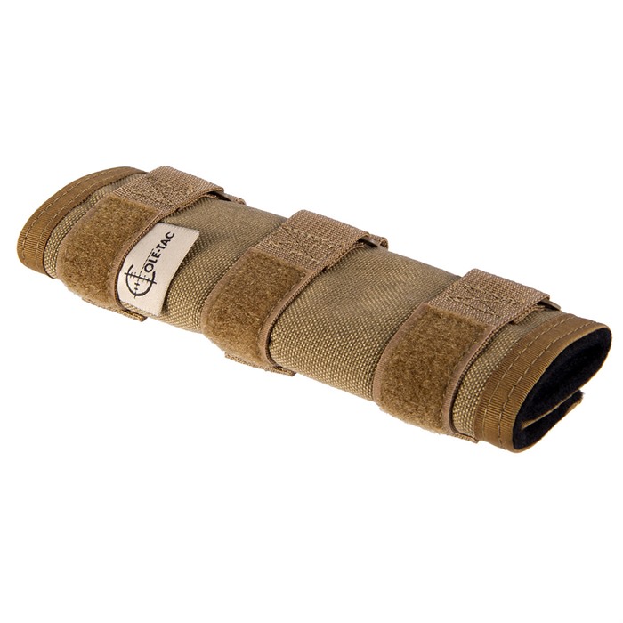 Cole-TAC MP202 Metal Python Suppressor Cover Coyote 7.5" Cordura Nylon - View 2