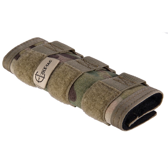Cole-TAC Metal Python Suppressor Cover 6" Multicam 1-2" Suppressors - View 2