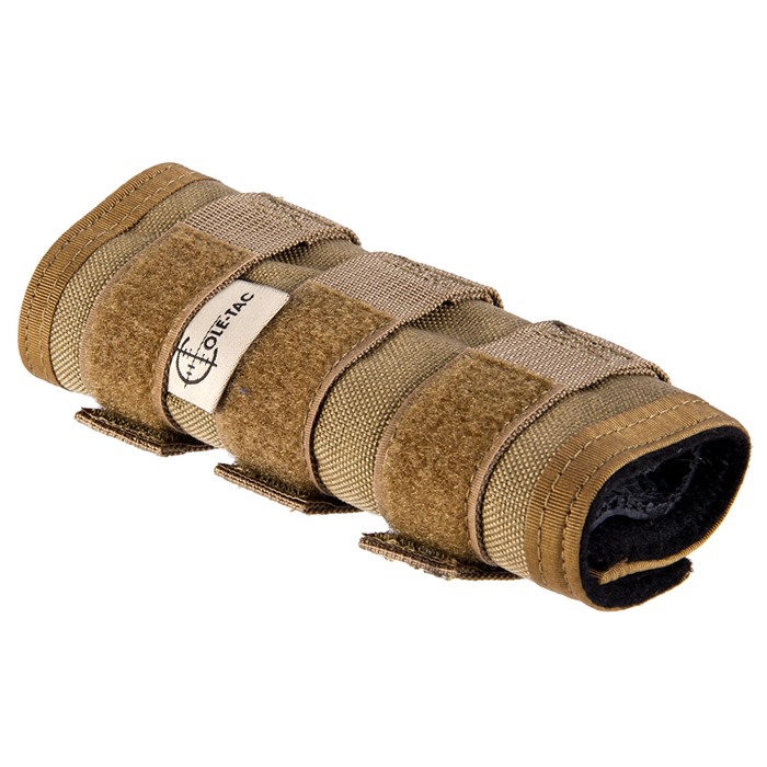 Cole-TAC HTP Cover Suppressor 6" Coyote Brown 1-2" Metal Python 3000 degF - View 2