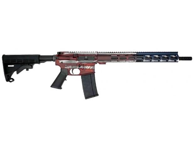 GL15223FAMF GLFA Battleworn American AR-15 5.56 NATO Semi-Auto Rifle - View 2