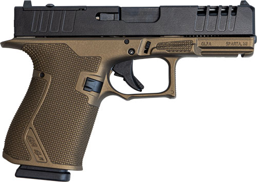 GLFA GL19SS BRZ Striker 9mm 4" 15rd Bronze Polymer Optic-Ready Pistol - View 2