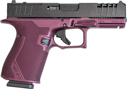 Great Lakes GL19CHY Striker 9mm 15+1 4" Black Cherry Cerakote Slide - View 2