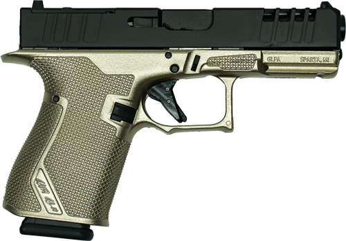 GLFA GL19GPLT 9MM 4" 15RD Black Slide Platinum Frame RMR Ready - View 2