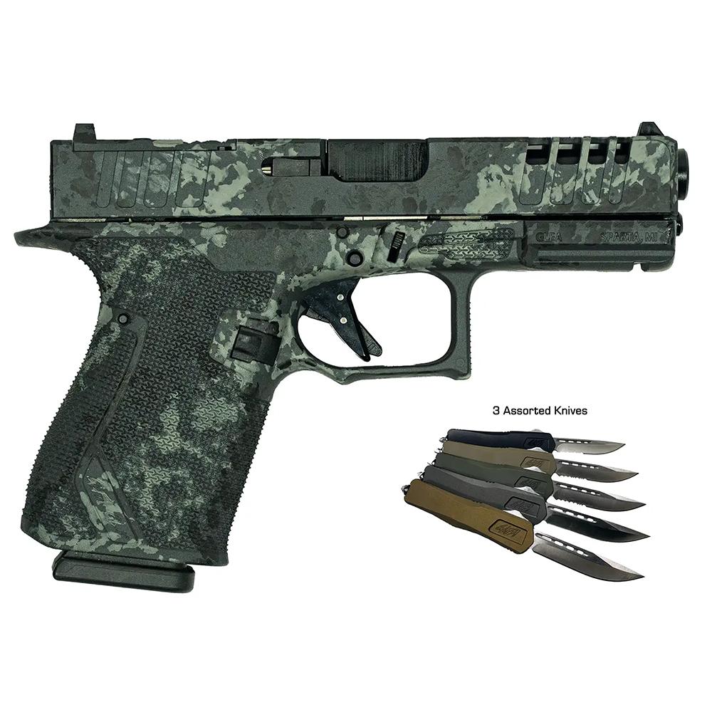 GLFA GL19 LGRY-BUNDLE STRIKER 9MM 4IN LICHEN-GRY - View 2
