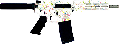 Great Lakes GL15223SSP AR-15 Pistol .223 Wylde 7.5" SS Barrel White - View 2