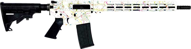 GLFA GL15223SWHT AR-15 .223 Wylde 16" HBAR Cerakote 30R M-LOK Rail - View 2