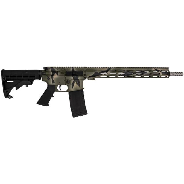 GLFA GL15223SSPGRN AR-15 .223 Wylde Rifle 16" SS Barrel Green Camo 30rd - View 2