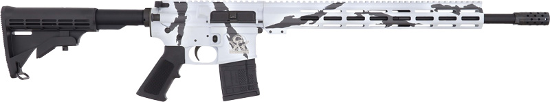 GLFA GL15450PSNO AR-15 .450 Bushmaster 18" Nitride Barrel Snow Camo - View 2
