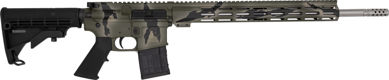GLFA GL15450SSPGRN AR-15 .450 Bushmaster 18" SS Barrel Green Camo - View 2