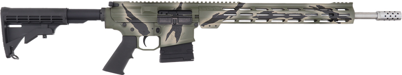 GLFA GL10308SSPGRN AR10 .308 Win Rifle 18" SS Barrel Pursuit Green Camo - View 2
