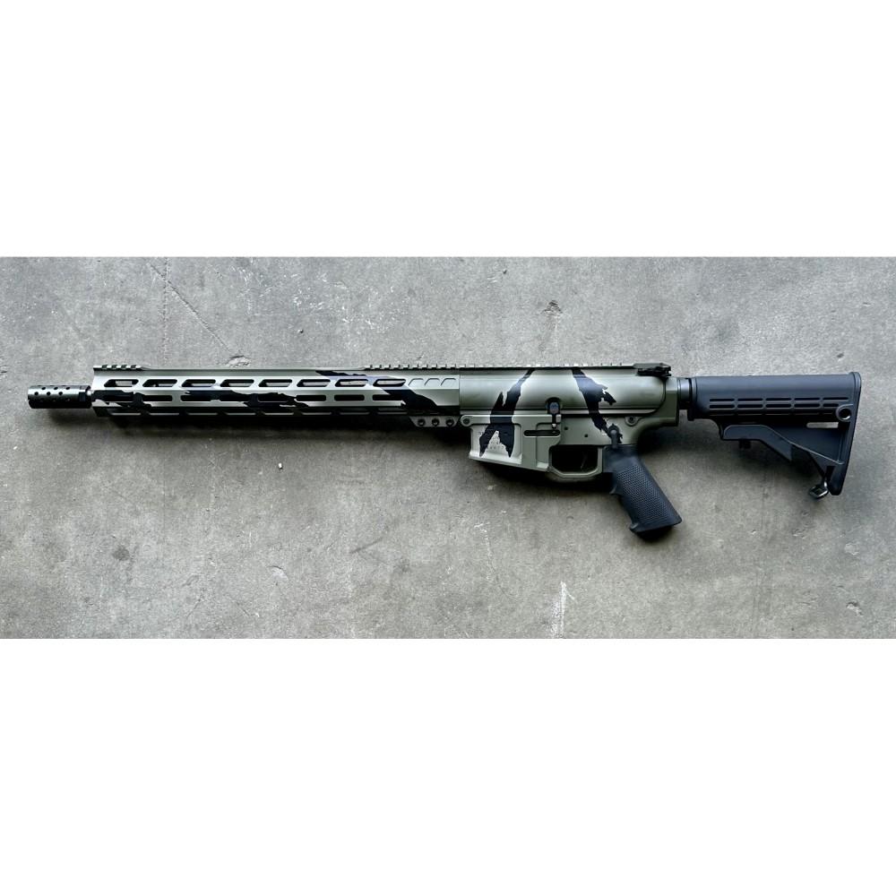 GLFA GL10308PGRN16 Tactical .308 Win Rifle 16" Green Camo 10rd Mag - View 2