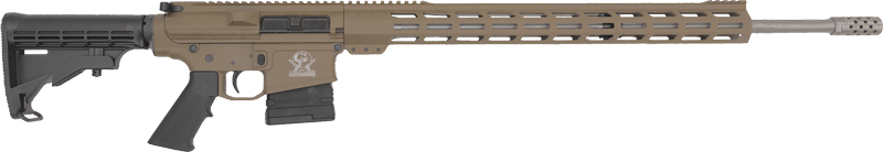 GLFA AR10 .243 Win Semi-Auto Rifle FDE 24" S/S BBL 5-Shot - View 2