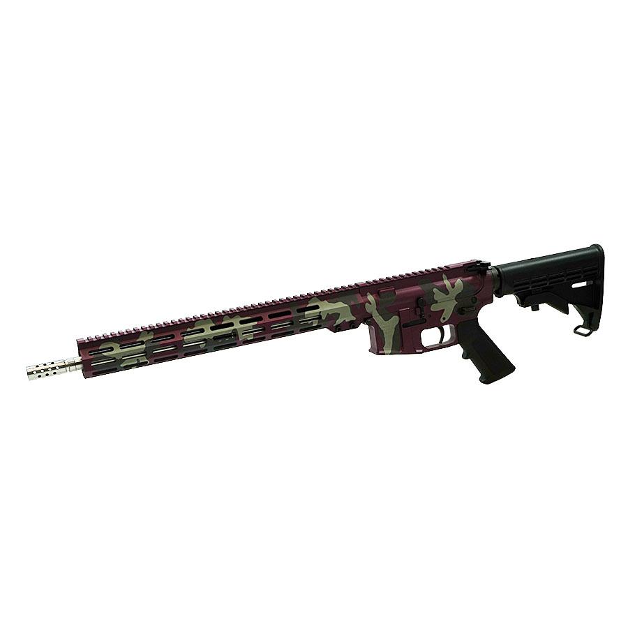 Great Lakes GL15223SSMMAN AR-15 223 Wylde 16" Manhattan Camo M-LOK Rifle - View 2