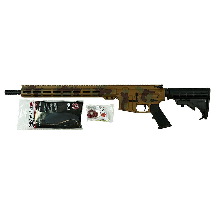 Great Lakes GL15223MSAH AR-15 .223 Wylde 16" Sahara Camo M-LOK Rifle - View 2