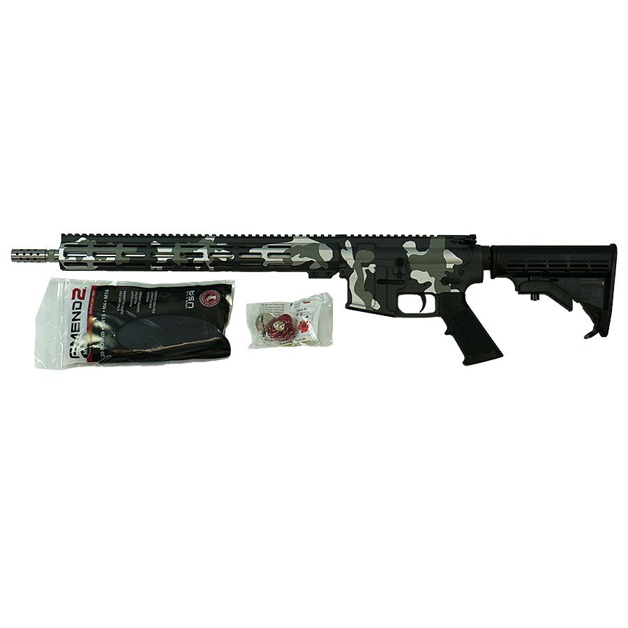 Great Lakes GL15223SSMU AR-15 .223 Wylde 16" Urban Camo M-LOK Rifle - View 2