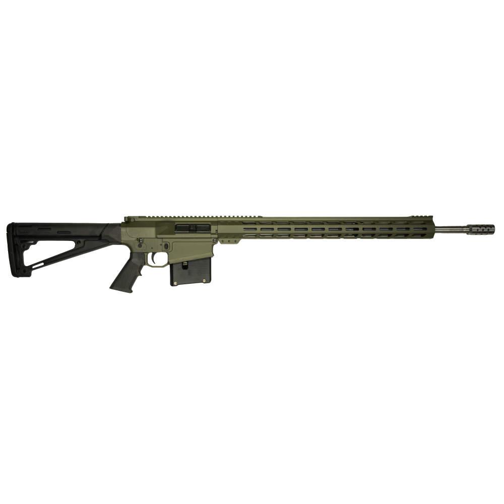 GLFA GL10LA65PRCSSODG 6.5 PRC Rifle 24" Barrel M-LOK OD Green 5rd Mag - View 2