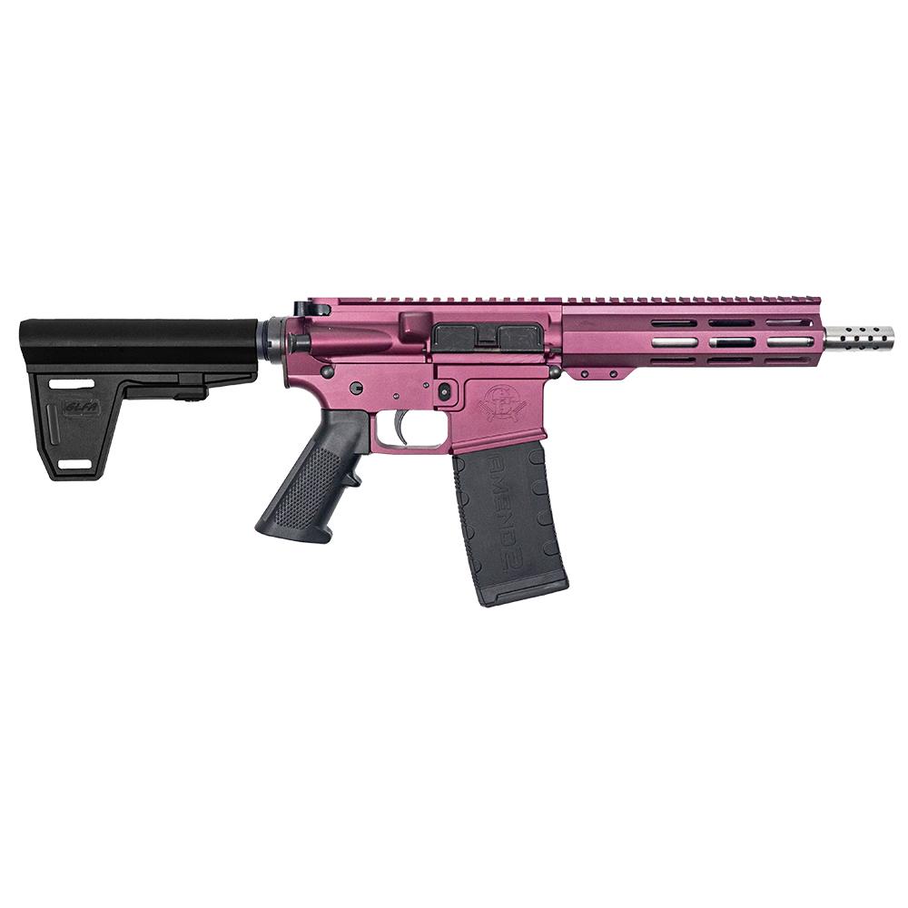 GLFA AR15 Pistol .223 Wylde 7.5 in Stainless Steel Cerakote 30rd Capacity - View 2