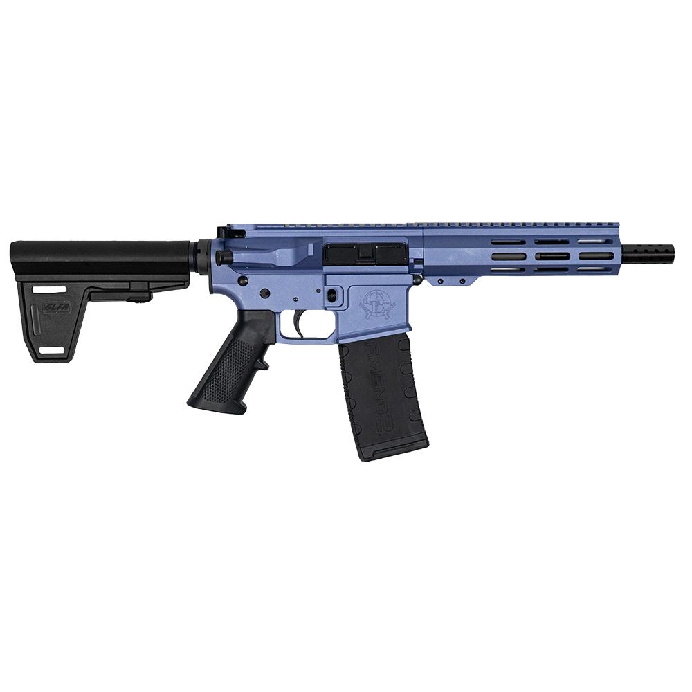 GLFA AR15 Pistol 223 Wylde 7.5 in Purple 30rd Capacity Semi-Auto - View 2