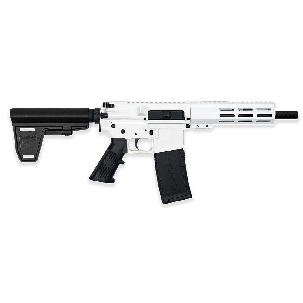 Great Lakes Firearms GL15223PBWHT AR-15 223 Wylde 30+1 7.50" Black... - View 2