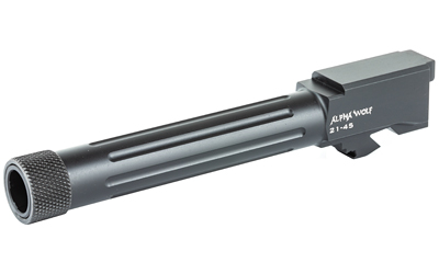 Lone Wolf AW-2145TH AlphaWolf Barrel 45 ACP Threaded Fluted 416R Steel - View 2