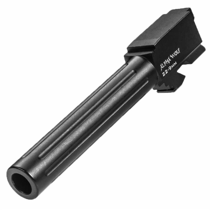 Lone Wolf AW-229N 9mm Conversion Barrel for Glock 22/31, 4.49" Black SS - View 2