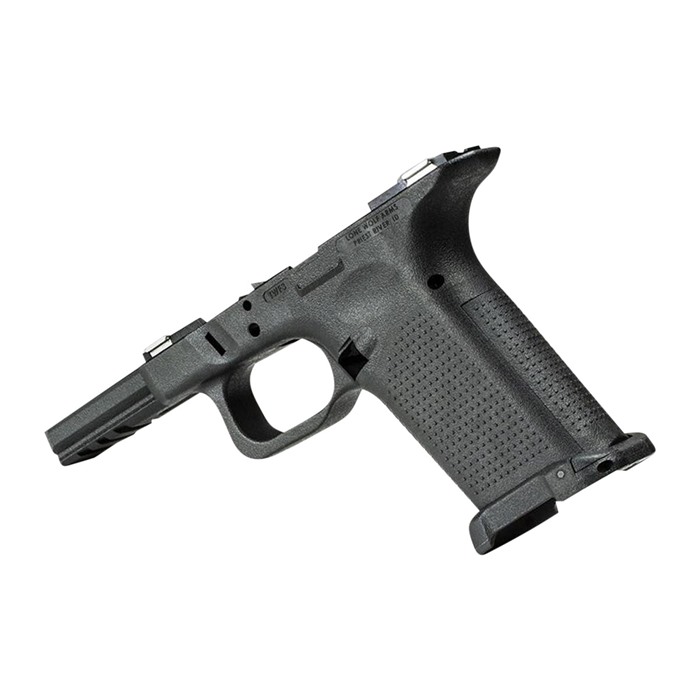Lone Wolf LWD-TWF3-BARE Timber Wolf Stripped Glock Frame Black Textured - View 3