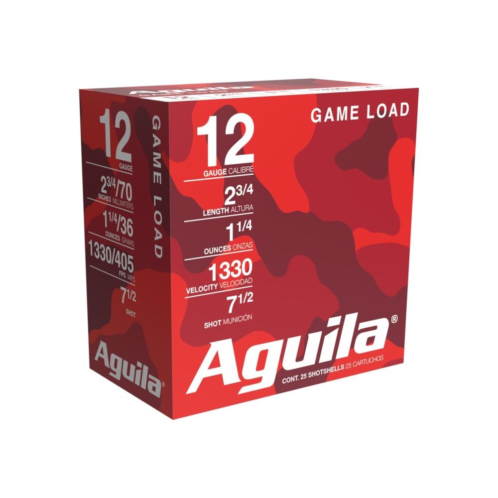 Aguila 1CHB1207 Birdshot High Velocity 12 Gauge 2.75" 1 1/4 oz 7.5 Shot 25 Per Box/ 10 Cs - View 2